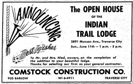 Indian Trail Lodge - 1967 Ad On Opening Of 2891 (newer photo)